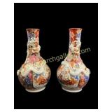 Pair Japanese Porcelain Vases