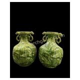 Vintage Asian Dragon Vases