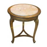 Louis XV Style Marble-top Side Table