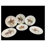 European Calvary Dessert Plates