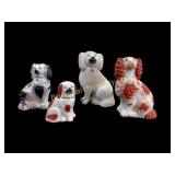 English Staffordshire Mantle Dogs