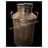 Copper Milk Can
