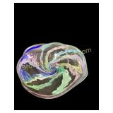 Hand Blown Art Glass Bowl