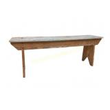 Rustic Pine Farm Bench