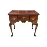 Queen Anne-Style Mahogany Lowboy