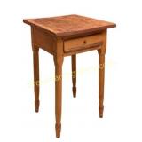 Rustic Pine Side Table