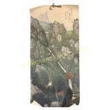 Chinese Scroll Depicting Landscape