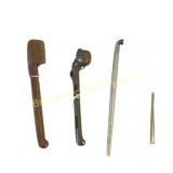 Japanese Ink Holders and Opium Pipes