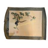 Eat Asian Monkey Scroll