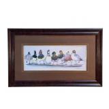 American Duck Lineup Print, Art LaMay