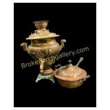 Samovar, Copper Pan
