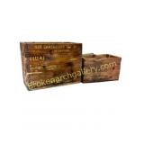 Two Wooden Ammunition Crates