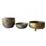 Collection of Brass and Copper Vessels