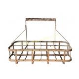 Rustic Metal Bottle Carrier