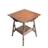 Two-tier Wooden Parlor Side Table