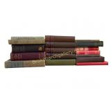 Lot of 17 Antique Hardcover Books