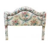 Upholstered Floral Headboard