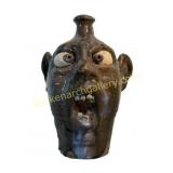 William Flowers Face Jug