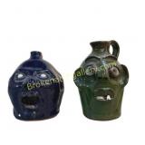 Southern Folk Art Face Jugs