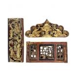 Carved Chinese Architectural Panels