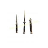 Three Antique Italian Stiletto Blades