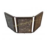 Tri-Fold Art Nouveau Mirror