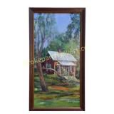 Rural Cabin Landscape, Lynda K. Potter