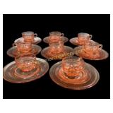 Pink Depression Glass