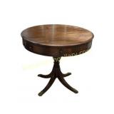 Mahogany Drum Table