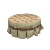 Button Tufted Ottoman
