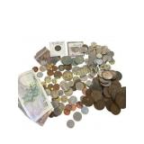 Mixed World Coin & Currency Collection