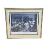 Print of Continental Congress Prayer, TH Matteson