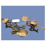 Four Table Top Scales