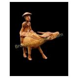 Hand Carved Asian Water Buffalo