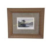 Engraved Print of Lake George