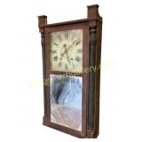 Wooden Wall Clock with Pendulum