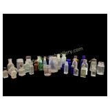 Collection of Miniature Glass Bottles