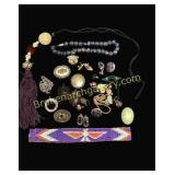 Group Vintage Costume Jewelry