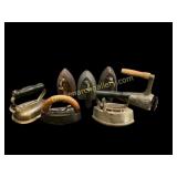 Collection of Vintage Irons