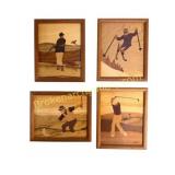 Sporting Marquetry Art, Jeff Nelson
