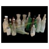 Group of Vintage Glass Bottles