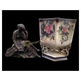 Spelter Figural, Jardinere