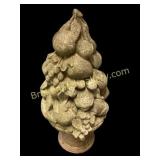 Concrete Fruit Topiary