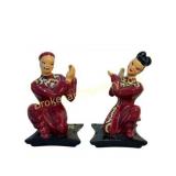 Asian-Inspired Ceramic Figurines