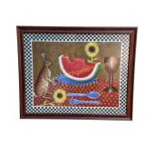 Henri Rousseauï¿½s, "The Rabbits Meal" Framed Print