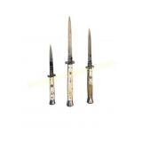 Three Italian Stiletto Knives