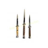 Three Frank B Stiletto Knives