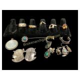 Small Group Jewelry includes Some Sterling