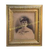Antique Framed Portrait