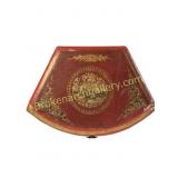 Chinese Fan Shaped Decorative Box